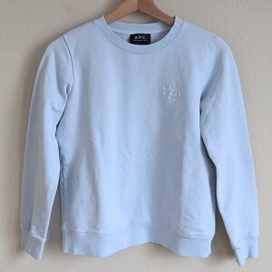 A.P.C. Light Blue Sweatshirt